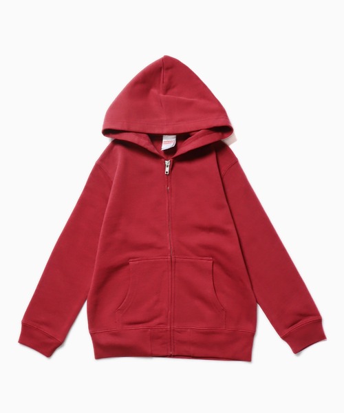United Athle(ユナイテッドアスレ)の「10.0oz スウェット 裏毛フルジップパーカー フーディー(パーカー・キッズ・ダークブラウン/ベージュ/ネイビー/チャコール/オリーブ/ブラック/グレー/ロイヤルブルー/パープル/グリーン/バーガンディー・150/130/110)」の13枚目の写真
