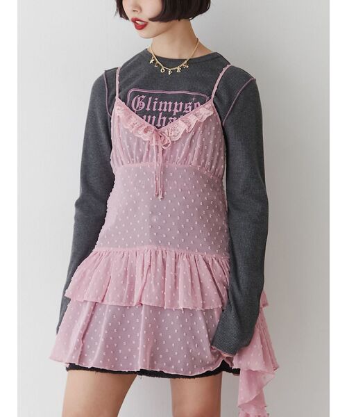 jouetie(ジュエティ)の「ワッフルフィットロンT(Tシャツ/カットソー・レディース・ブラック/オフホワイト/ブルー・MEDIUM)」の21枚目の写真