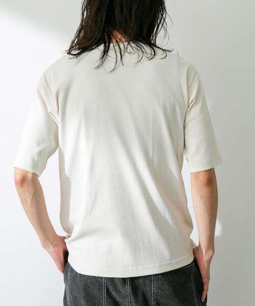 URBAN RESEARCH Sonny Label（アーバンリサーチサニーレーベル）の「UpDRIFT フライスショートスリーブTシャツ（Tシャツ/カットソー・メンズ・レッド/ブルー/オフホワイト/イエロー・LARGE/MEDIUM）」の5枚目の写真