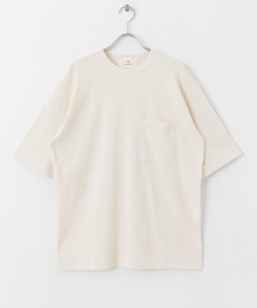 URBAN RESEARCH Sonny Label（アーバンリサーチサニーレーベル）の「UpDRIFT フライスショートスリーブTシャツ（Tシャツ/カットソー・メンズ・レッド/ブルー/オフホワイト/イエロー・LARGE/MEDIUM）」の7枚目の写真