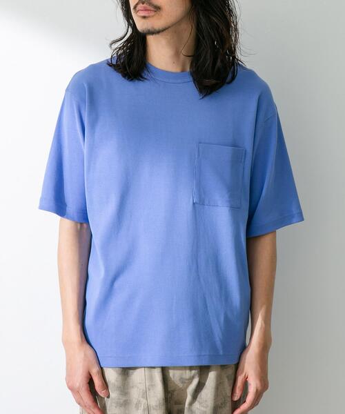 URBAN RESEARCH Sonny Label（アーバンリサーチサニーレーベル）の「UpDRIFT フライスショートスリーブTシャツ（Tシャツ/カットソー・メンズ・レッド/ブルー/オフホワイト/イエロー・LARGE/MEDIUM）」の12枚目の写真