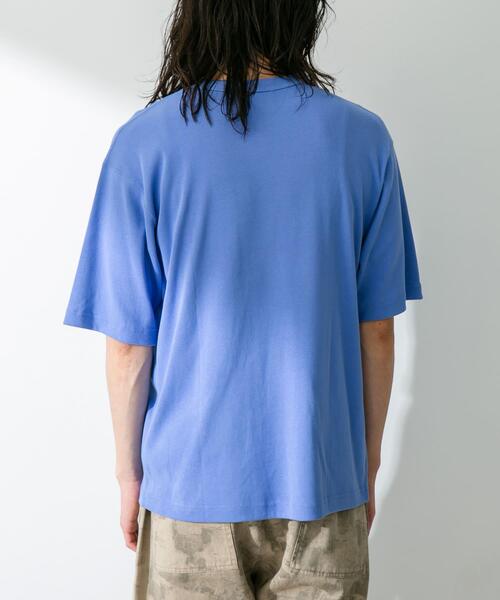 URBAN RESEARCH Sonny Label（アーバンリサーチサニーレーベル）の「UpDRIFT フライスショートスリーブTシャツ（Tシャツ/カットソー・メンズ・レッド/ブルー/オフホワイト/イエロー・LARGE/MEDIUM）」の14枚目の写真