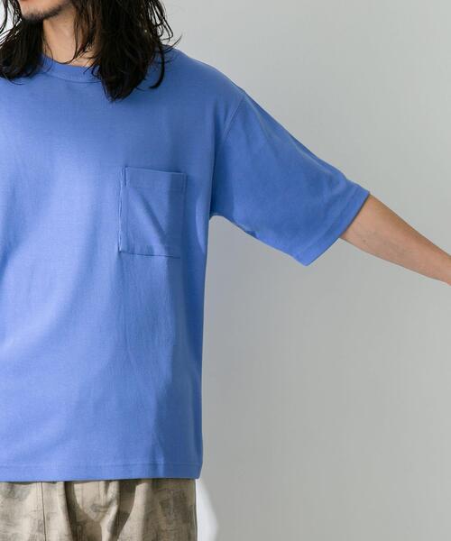 URBAN RESEARCH Sonny Label（アーバンリサーチサニーレーベル）の「UpDRIFT フライスショートスリーブTシャツ（Tシャツ/カットソー・メンズ・レッド/ブルー/オフホワイト/イエロー・LARGE/MEDIUM）」の15枚目の写真