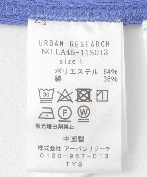 URBAN RESEARCH Sonny Label（アーバンリサーチサニーレーベル）の「UpDRIFT フライスショートスリーブTシャツ（Tシャツ/カットソー・メンズ・レッド/ブルー/オフホワイト/イエロー・LARGE/MEDIUM）」の19枚目の写真