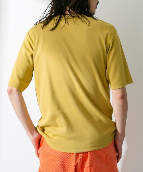 URBAN RESEARCH Sonny Label（アーバンリサーチサニーレーベル）の「UpDRIFT フライスショートスリーブTシャツ（Tシャツ/カットソー・メンズ・レッド/ブルー/オフホワイト/イエロー・LARGE/MEDIUM）」の20枚目の写真