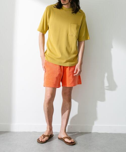 URBAN RESEARCH Sonny Label（アーバンリサーチサニーレーベル）の「UpDRIFT フライスショートスリーブTシャツ（Tシャツ/カットソー・メンズ・レッド/ブルー/オフホワイト/イエロー・LARGE/MEDIUM）」の21枚目の写真