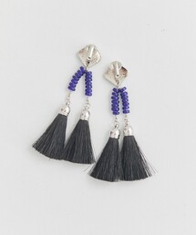 【TOGA】トーガ l fringe earring イヤリング Metal fringe earrings(FREE WHITE): TOGA: WOMENS｜ STUDIOUS