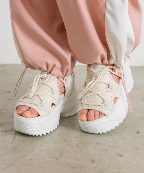 WEB限定】厚底スポーツサンダル（サンダル）｜OLIVE des OLIVE