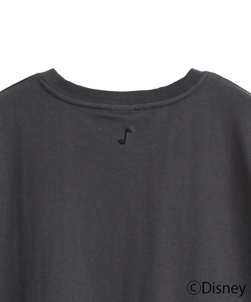 for/c（フォーシー）の「DISNEY MICKEY MOUSE / Tシャツ（タイプA）【サスティナブル】（Tシャツ/カットソー・レディース・オフホワイト/スミクロ・M/L/LL）」の22枚目の写真