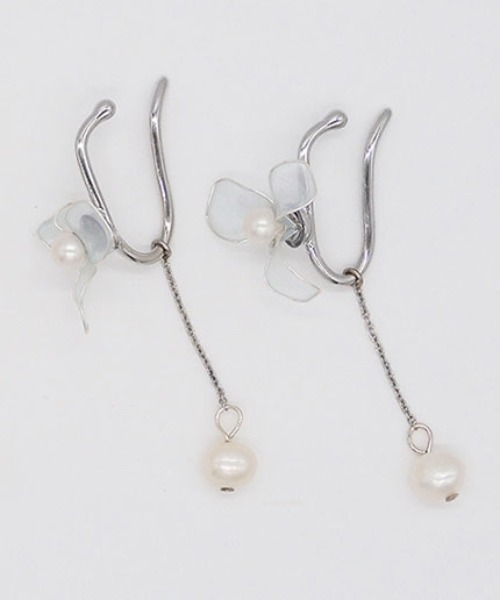Zoule ゾーラ：carla cuff 2way イヤーカフ 両耳イヤカフ