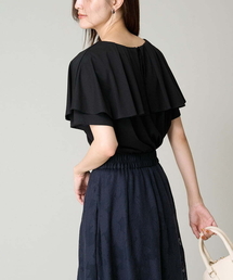 a.v.v | 【洗える/接触冷感/UVカット】ケープカラートップス(Tシャツ/カットソー)