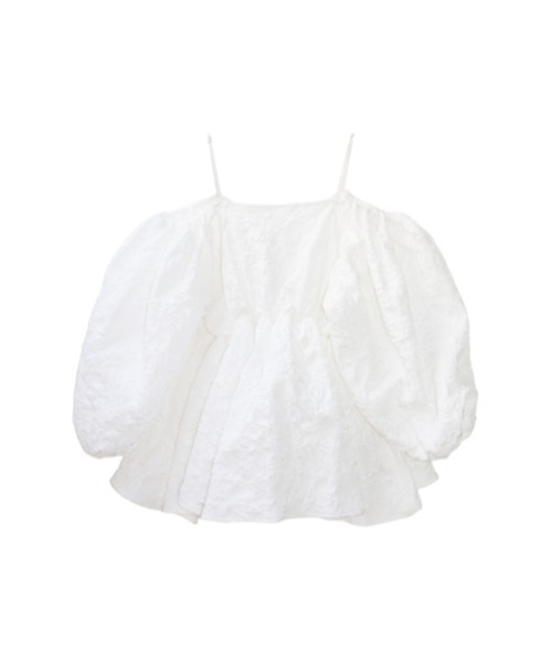AMAIL(アマイル)の「Poco flare 2way cloth(その他トップス・レディース・ホワイト/ブラック・FREE)」の3枚目の写真