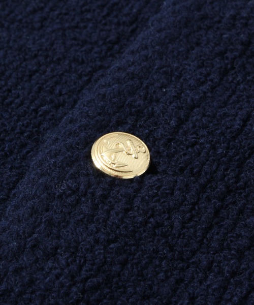 ORCIVAL（オーシバル）の「ORCIVAL/オーシバル　クルーネックカーディガン　BOUCLE KNIT CREWNECK CARDIGAN　OR-D0106 BCK（カーディガン/ボレロ・レディース・ネイビー/チャコールグレー・1）」の13枚目の写真