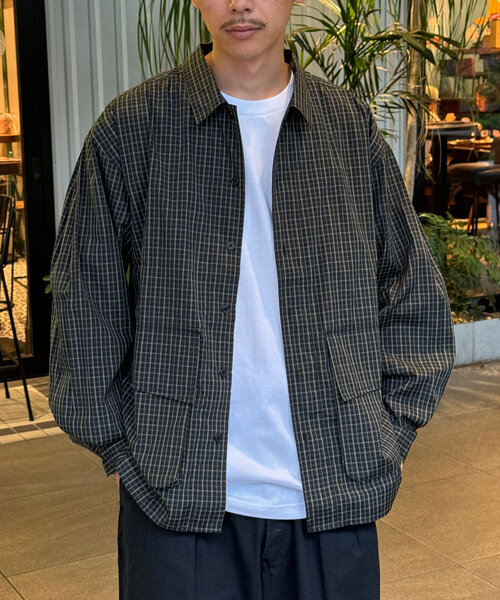 CIAOPANIC(チャオパニック)の「BIGポケットチェックシャツ(シャツ/ブラウス・メンズ・ブラック/ブラック系その他2/ブラック系その他・MEDIUM/LARGE)」の2枚目の写真