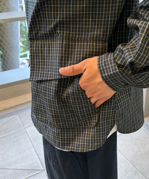 CIAOPANIC(チャオパニック)の「BIGポケットチェックシャツ(シャツ/ブラウス・メンズ・ブラック/ブラック系その他2/ブラック系その他・MEDIUM/LARGE)」の16枚目の写真