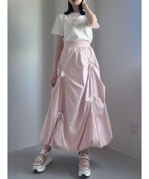 美品 DRIES VAN NOTEN リネンポリエステル タックバルーンスカート 美品 DRIES VAN NOTEN リネンポリエステル タックバルーンスカート