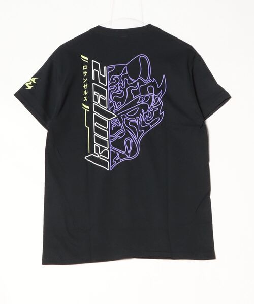 Mag.(マグ)の「【KINJAZ】Graphic T(Tシャツ/カットソー・メンズ・ホワイト/ブラック・LARGE/MEDIUM)」の3枚目の写真