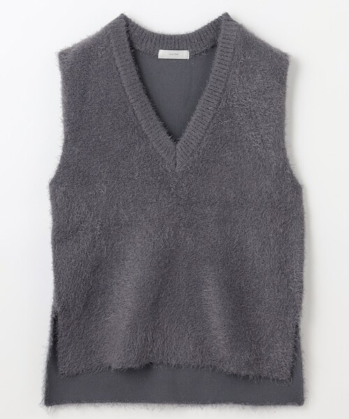 ANY（エニィ）の「【洗濯機可】フェザーニットベスト（ベスト）」 - WEAR