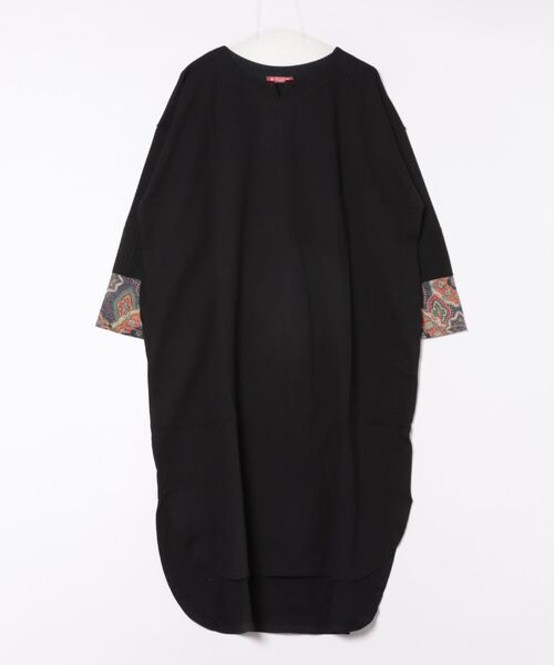 【チャイハネ】ラダリパッチワークTシャツワンピース（ワンピース）｜チャイハネ（チャイハネ）