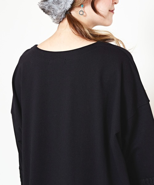 【チャイハネ】ラダリパッチワークTシャツワンピース（ワンピース）｜チャイハネ（チャイハネ）