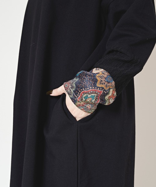 【チャイハネ】ラダリパッチワークTシャツワンピース（ワンピース）｜チャイハネ（チャイハネ）