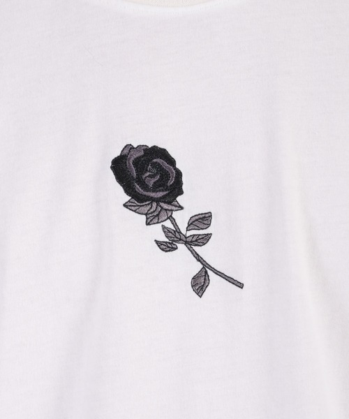 REGIEVO(レジエボ)の「【REGIEVO】 クラッシュロング丈 ロンTee ロングスリーブ(Tシャツ/カットソー・メンズ・ホワイト系その他/ブラック/オフホワイト/ブラック系その他・LARGE/MEDIUM)」の11枚目の写真