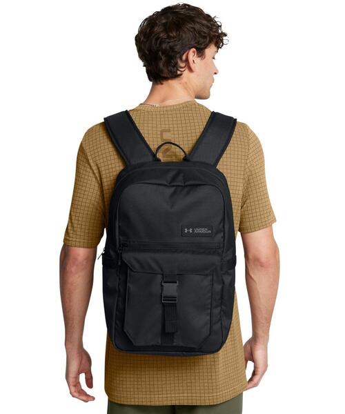 UNDER ARMOUR（アンダーアーマー）の「UAトライアンフ キャンパス バックパック（ライフスタイル/メンズ/レディース）（バックパック/リュック・レディース・ブラック・ONESIZE）」の3枚目の写真