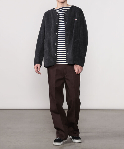 DANTON（ダントン）の「DANTON | フリース カラーレスジャケット MEN