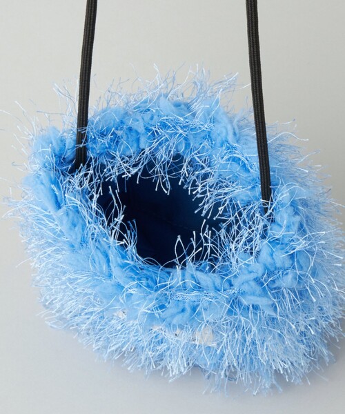 CITEN(シテン)の「<CITEN>フリンジラウンドショルダー(ショルダーバッグ・レディース・ライトブルー/ブラック/オレンジ/ダークブラウン/ホワイト・FREE)」の19枚目の写真