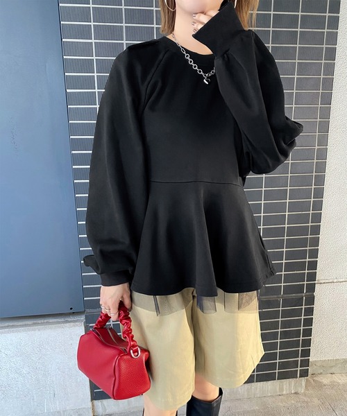yukiemon コラージュペタペタスウェット LOGOスウェット/スウェット（スウェット）｜ZUCCa（ズッカ）の