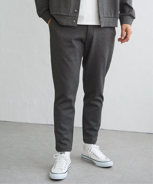 ikka(イッカ)の「【セットアップ対応】テックストレッチテーパードパンツ(その他パンツ・メンズ・ブラック/オリーブ/スモークグレー・S/M/L/XL)」の4枚目の写真