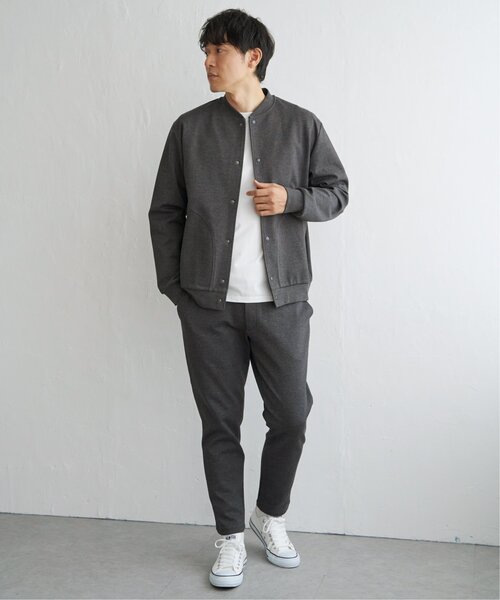 ikka(イッカ)の「【セットアップ対応】テックストレッチテーパードパンツ(その他パンツ・メンズ・ブラック/オリーブ/スモークグレー・S/M/L/XL)」の5枚目の写真