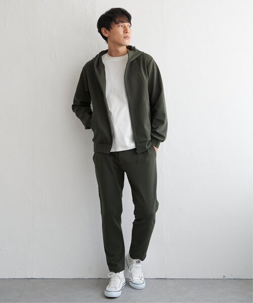 ikka(イッカ)の「【セットアップ対応】テックストレッチテーパードパンツ(その他パンツ・メンズ・ブラック/オリーブ/スモークグレー・S/M/L/XL)」の10枚目の写真
