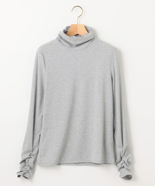 組曲(クミキョク)の「ラメシアーリブタートルカットソー(Tシャツ/カットソー・レディース・ブラック系/シルバー系・S2)」の19枚目の写真