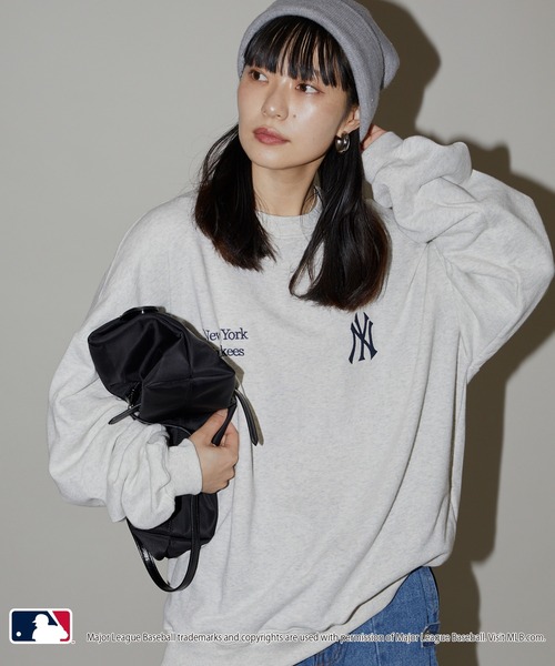 MLB/メジャーリーグベースボール MLB 別注ボースサイドロゴスウェット【限定展開】（スウェット）｜MLB（メジャーリーグベースボール）