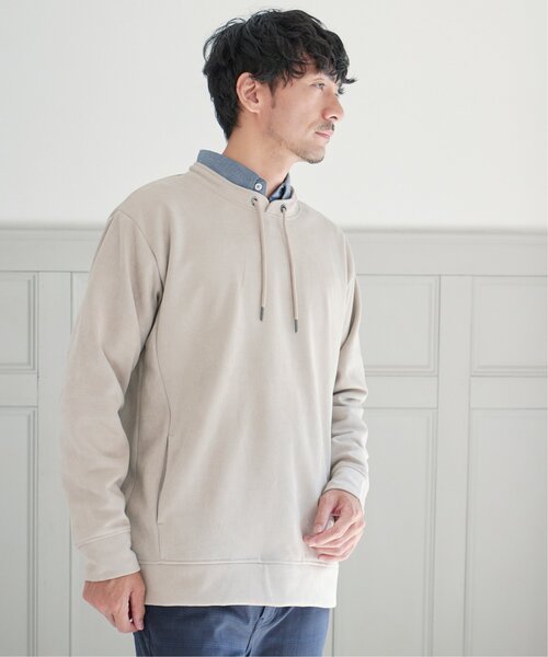 ikka(イッカ)の「【雑誌MonoMax12月号掲載】イージーケアフランネル無地シャツ(シャツ/ブラウス・メンズ・チャコールグレー/ホワイト/グリーン/ネイビー・L/M/S/XL)」の21枚目の写真