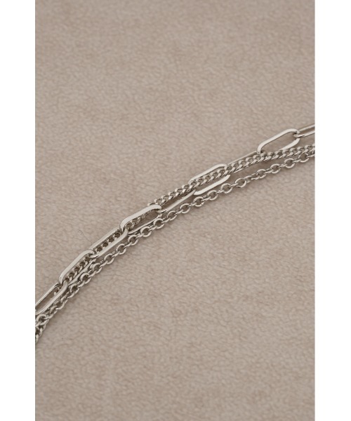 AZUL by moussy（アズールバイマウジー）の「透かしコイン3連ネックレス（ネックレス・レディース・ゴールド系その他/シルバー・FREE）」の7枚目の写真