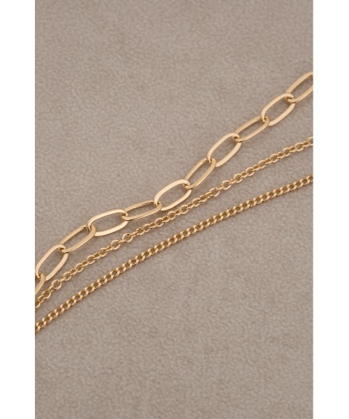 AZUL by moussy（アズールバイマウジー）の「透かしコイン3連ネックレス（ネックレス・レディース・ゴールド系その他/シルバー・FREE）」の13枚目の写真