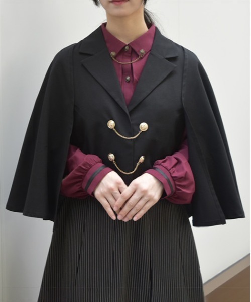 axes femme（アクシーズファム）の「マント風ケープジャケット