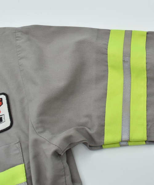 VINTAGE（ヴィンテージ）の「【ヴィンテージ古着】Uni Weave ユニフォーム リフレクター ロングスリーブシャツ（シャツ/ブラウス・メンズ・グレー・MEDIUM）」の6枚目の写真