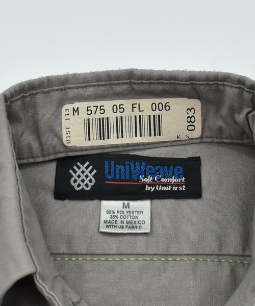 VINTAGE（ヴィンテージ）の「【ヴィンテージ古着】Uni Weave ユニフォーム リフレクター ロングスリーブシャツ（シャツ/ブラウス・メンズ・グレー・MEDIUM）」の9枚目の写真