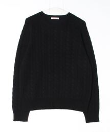 【VINCENTETMIREILLE】Cable Crew Knit ケーブルクルーニット