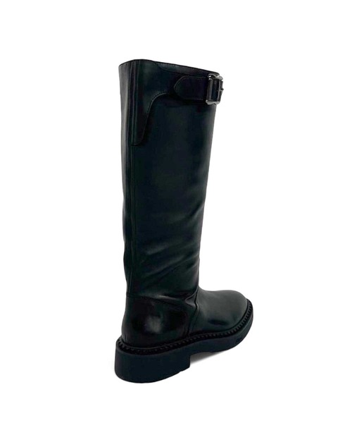 ASH(アッシュ)の「ASH/アッシュ【MANDNEVILL】ベルトデザイン厚底ロングブーツ 4cmヒール(ブーツ・レディース・ブラック・35/36/37/38/39/40)」の3枚目の写真