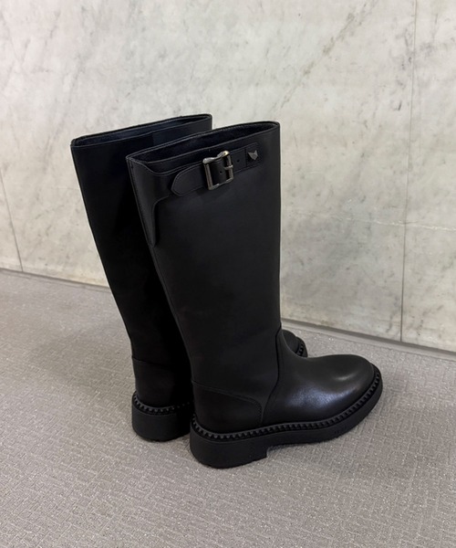 ASH(アッシュ)の「ASH/アッシュ【MANDNEVILL】ベルトデザイン厚底ロングブーツ 4cmヒール(ブーツ・レディース・ブラック・35/36/37/38/39/40)」の15枚目の写真