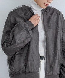 UR'S | チュールブルゾン(ブルゾン)