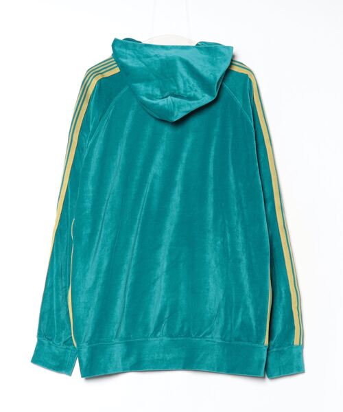 トップス NEEDLES VELOUR TRACK HOODIE L Needles（ニードルス）の