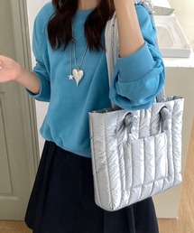 LYEON（リヨン）の「【A4サイズ対応】パテッドトートバッグ（トートバッグ）」