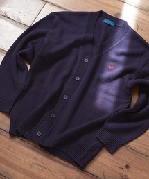 BEVERLY HILLS POLO CLUB（ビバリーヒルズポロクラブ）の「【BEVERLY HILLS POLO CLUB/ビバリーヒルズポロクラブ】ワンポイント刺繍ニットカーディガン（カーディガン/ボレロ・メンズ）」
