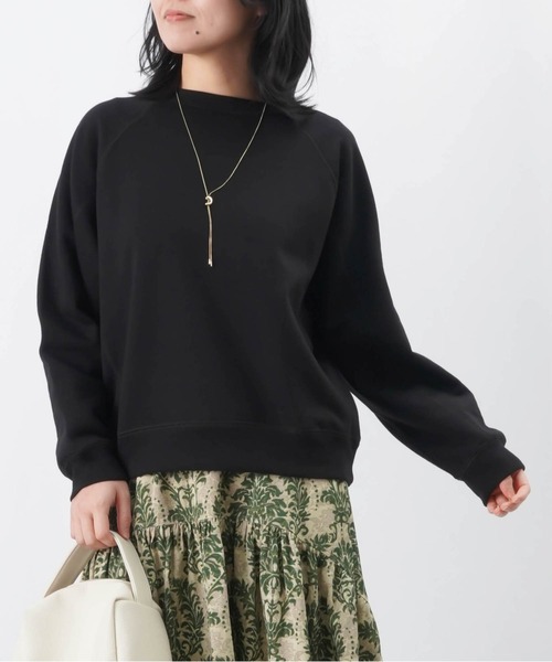 LUCA/LADY LUCK LUCA(ルカ/レディラックルカ)の「LC/LLL ラグラン裏起毛プルオーバー(Tシャツ/カットソー・レディース・アイボリー/ブラック/モカ/レッド・FREE)」の10枚目の写真
