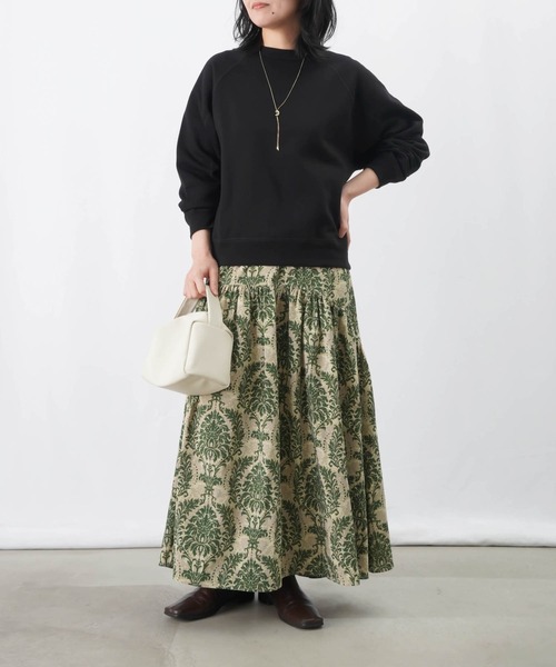 LUCA/LADY LUCK LUCA(ルカ/レディラックルカ)の「LC/LLL ラグラン裏起毛プルオーバー(Tシャツ/カットソー・レディース・アイボリー/ブラック/モカ/レッド・FREE)」の12枚目の写真